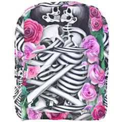 Floral Skeletons Full Print Backpack by GardenOfOphir