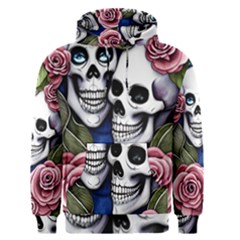 Skulls And Flowers Men s Core Hoodie by GardenOfOphir