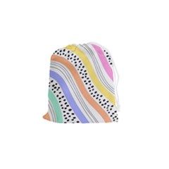 Background Abstract Wallpaper Drawstring Pouch (small)