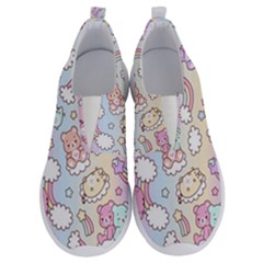 Pusheen Carebears Bears Cat Colorful Cute Pastel Pattern No Lace Lightweight Shoes by Sapixe