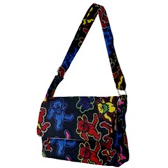 Bears Colors Dead Head Deadhead Grateful Dead Full Print Messenger Bag (s) by Sapixe