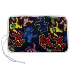 Bears Colors Dead Head Deadhead Grateful Dead Pen Storage Case (l) by Sapixe