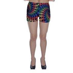 Deadhead Bears Band  Colorsdead Head Grateful Dead Pattern Skinny Shorts