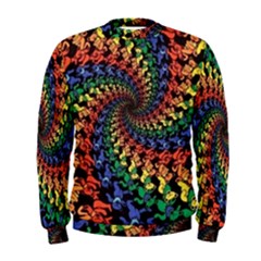 Deadhead Bears Band  Colorsdead Head Grateful Dead Pattern Men s Sweatshirt