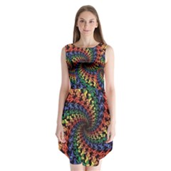 Deadhead Bears Band  Colorsdead Head Grateful Dead Pattern Sleeveless Chiffon Dress  