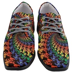 Deadhead Bears Band  Colorsdead Head Grateful Dead Pattern Women Heeled Oxford Shoes