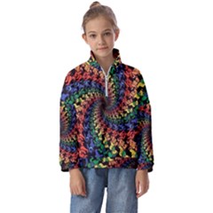 Deadhead Bears Band  Colorsdead Head Grateful Dead Pattern Kids  Half Zip Hoodie