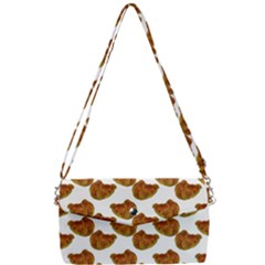 Biscuits Photo Motif Pattern Removable Strap Clutch Bag by dflcprintsclothing