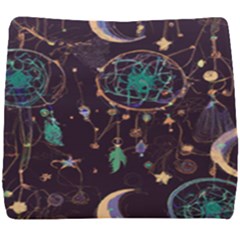 Bohemian  Stars, Moons, And Dreamcatchers Seat Cushion