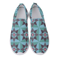 Floral Pattern Floral Motif Women s Slip On Sneakers