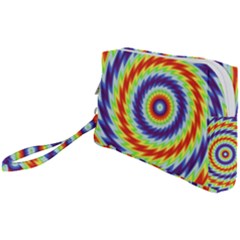 Mandala Kaleidoscope Background Wristlet Pouch Bag (small)