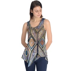 Church Ceiling Mural Architecture Sleeveless Tunic