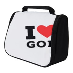 I Love God Full Print Travel Pouch (small) by ilovewhateva