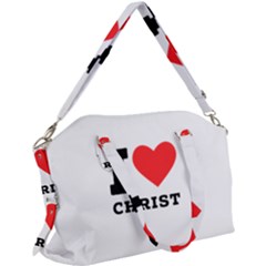 I Love Christ Canvas Crossbody Bag