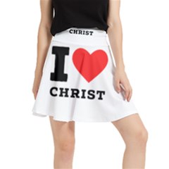 I Love Christ Waistband Skirt by ilovewhateva