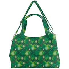 Leaf Clover Star Glitter Seamless Double Compartment Shoulder Bag by Pakemis