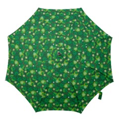 Leaf Clover Star Glitter Seamless Hook Handle Umbrellas (Small)