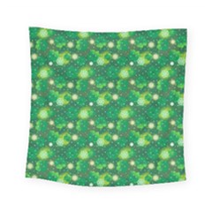 Leaf Clover Star Glitter Seamless Square Tapestry (Small)