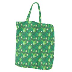 Leaf Clover Star Glitter Seamless Giant Grocery Tote