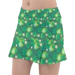 Leaf Clover Star Glitter Seamless Classic Tennis Skirt