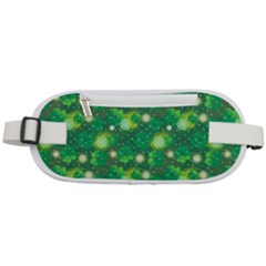 Leaf Clover Star Glitter Seamless Rounded Waist Pouch