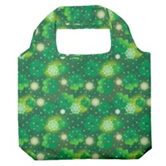 Leaf Clover Star Glitter Seamless Premium Foldable Grocery Recycle Bag