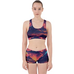 Mountain Sky Color Colorful Night Work It Out Gym Set