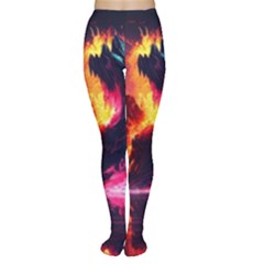 Mountain Color Colorful Love Art Tights