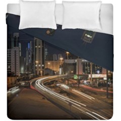 Skyscrapers Buildings Skyline Duvet Cover Double Side (king Size)