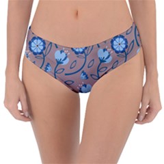 Flower Reversible Classic Bikini Bottoms by zappwaits