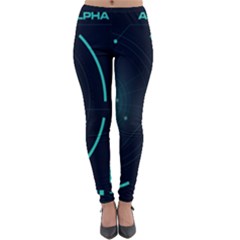 Sci Fi Computer Screen Lightweight Velour Leggings by Uceng