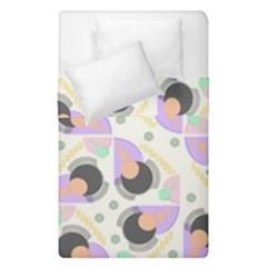 Pattern Pastel Drawing Art Duvet Cover Double Side (Single Size)