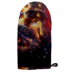 Nebula Galaxy Stars Astronomy Microwave Oven Glove by Uceng