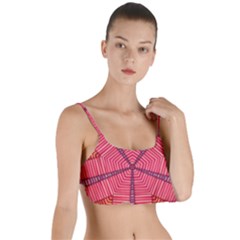 Art Pattern Design Wallpaper Layered Top Bikini Top 