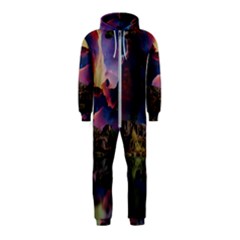 Lake Galaxy Stars Science Fiction Hooded Jumpsuit (kids) by Uceng