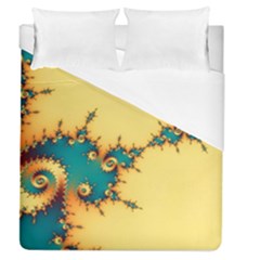 Fractal Art Fractals Digital Art Duvet Cover (queen Size) by Uceng