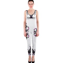 Frame Border Picture Frame One Piece Catsuit