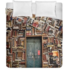 Books Duvet Cover Double Side (california King Size) by artworkshop