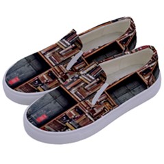 Books Kids  Canvas Slip Ons by artworkshop