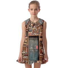 Books Kids  Pilgrim Collar Ruffle Hem Dress