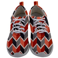 Colorful Zigzag Pattern Wallpaper Free Vector Mens Athletic Shoes by artworkshop