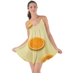 Fruite Orange Love The Sun Cover Up by artworkshop