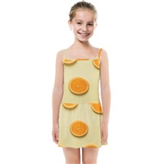 Fruite Orange Kids  Summer Sun Dress by artworkshop