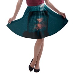 Sweming A-line Skater Skirt