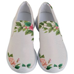 Watercolor Flower Women s Lightweight Slip Ons by artworkshop