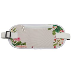 Watercolor Flower Rounded Waist Pouch
