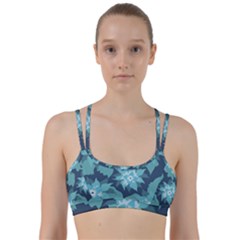 Graphic Design Wallpaper Abstract Line Them Up Sports Bra