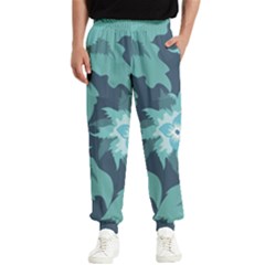 Graphic Design Wallpaper Abstract Men s Elastic Waist Pants by Ravend