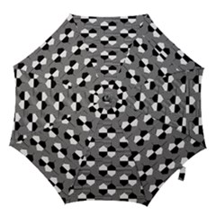 Geometric Pattern Line Form Texture Structure Hook Handle Umbrellas (large)