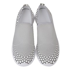 Hexagon Honeycombs Pattern Structure Abstract Women s Slip On Sneakers by Ravend